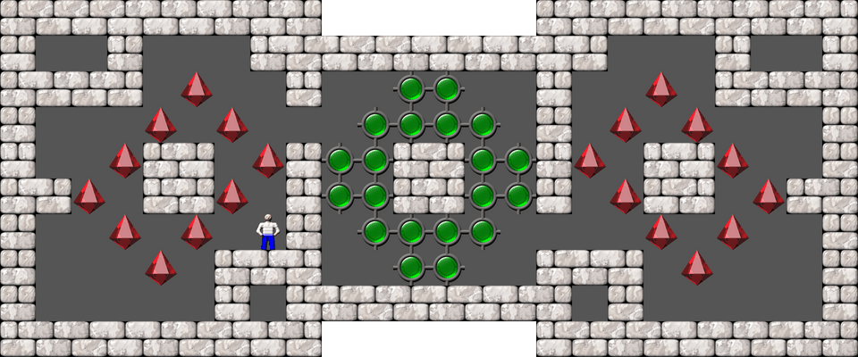 Sokoban 1,000,001 candlelights level 96